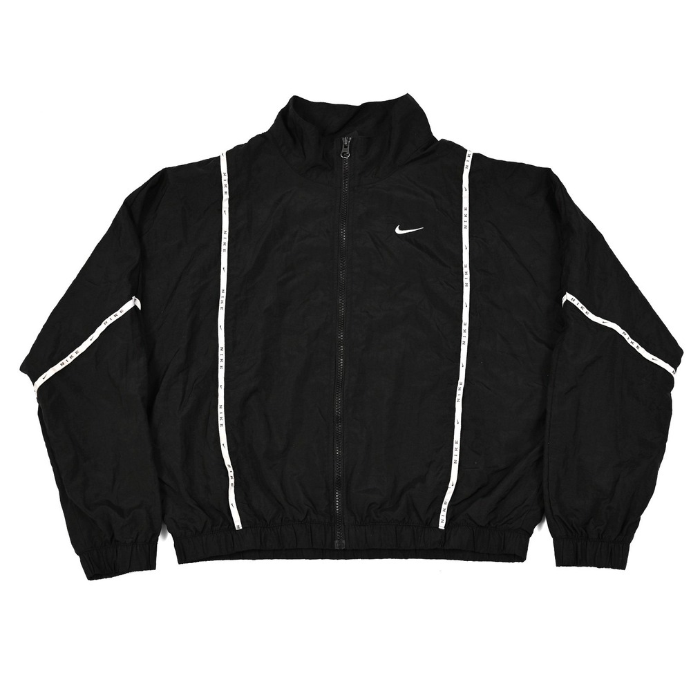 Nike Women's XS Sportswear Essential Windrunner Woven Jacket Logo Spellout